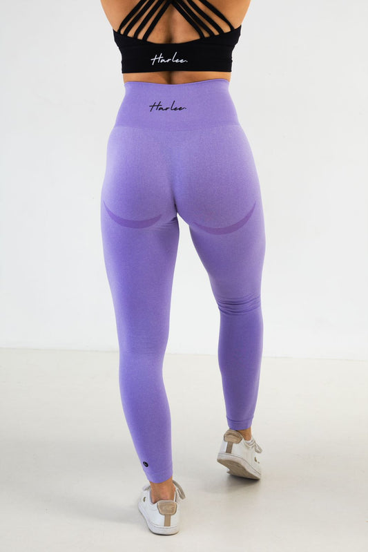 Force Seamless High Waisted Leggings - Light Purple