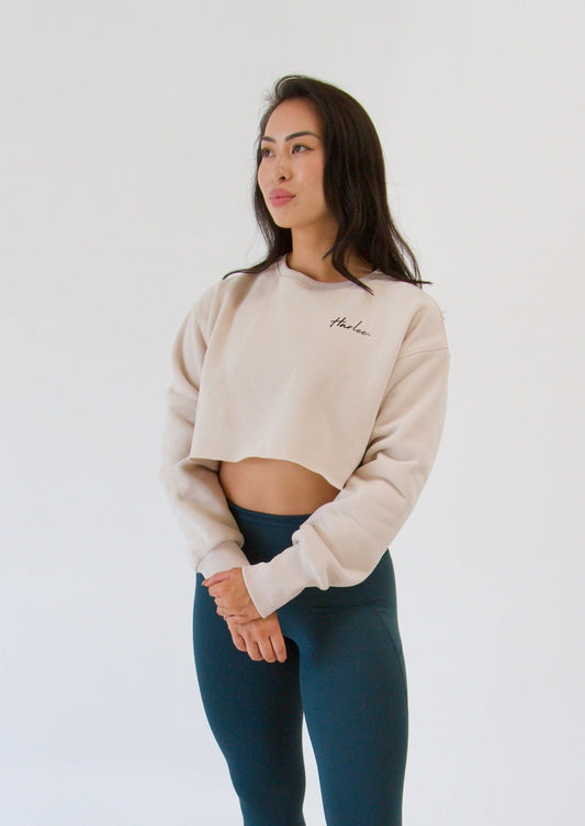 Cropped Sweater - Ivory
