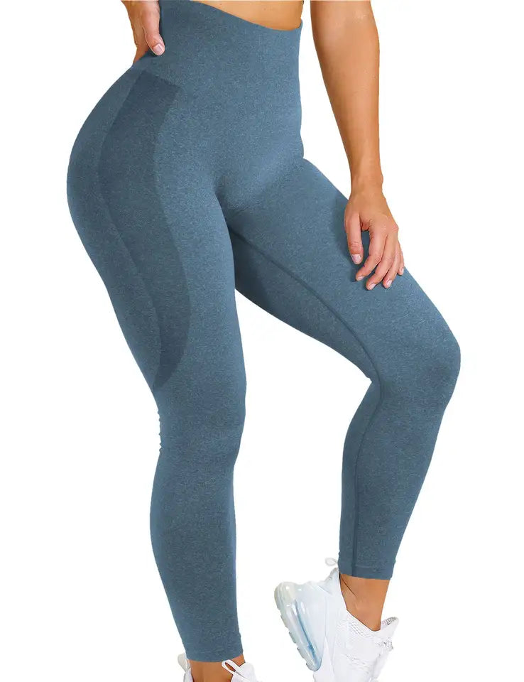 Force Seamless High Waisted Leggings - Navy