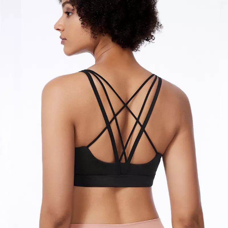 Hybrid Sport Bra - Black