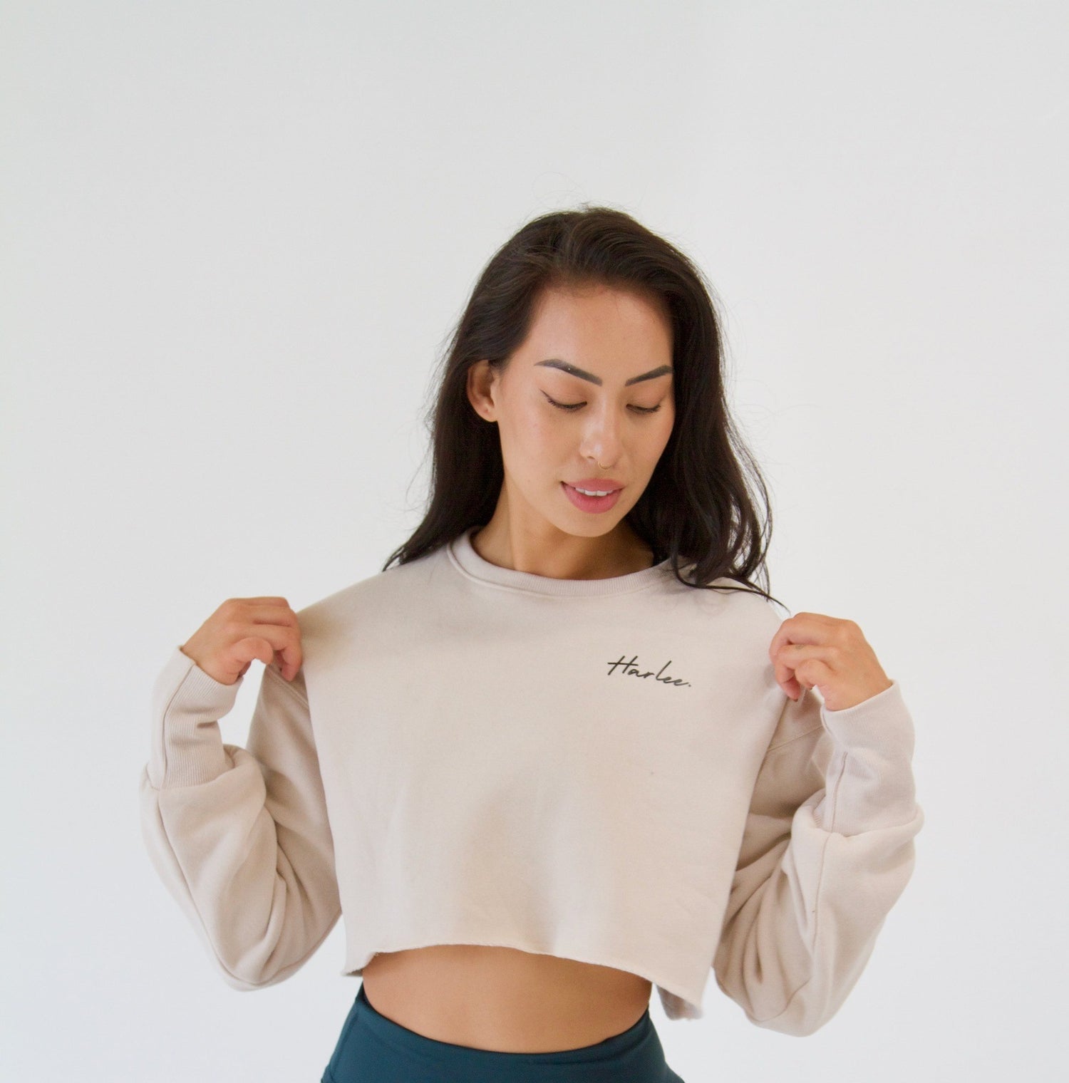 Cropped Sweater - Ivory