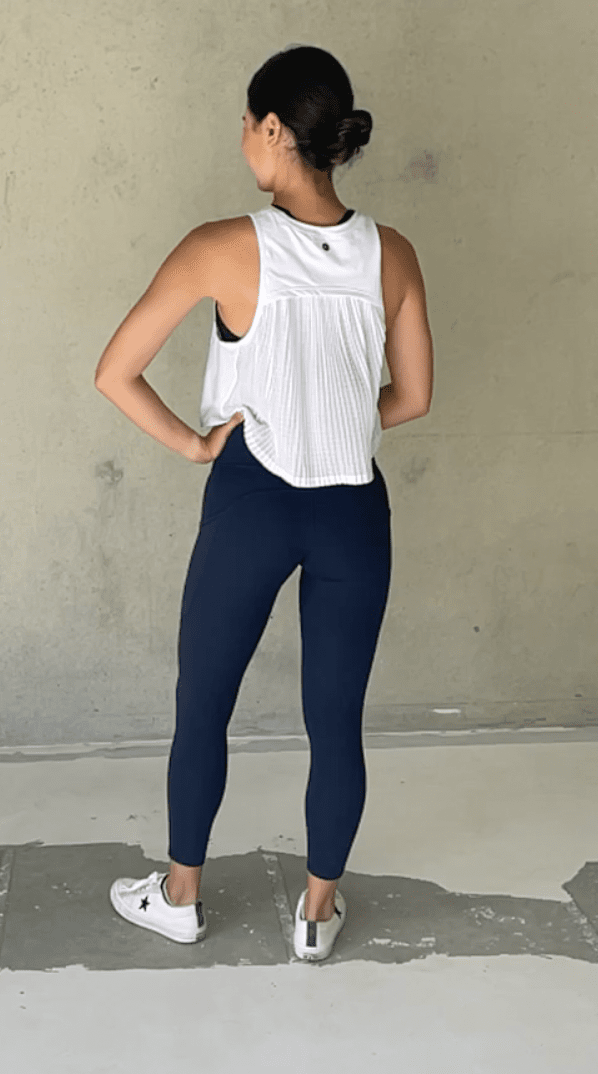 Active Essential Training Tank - White Fox